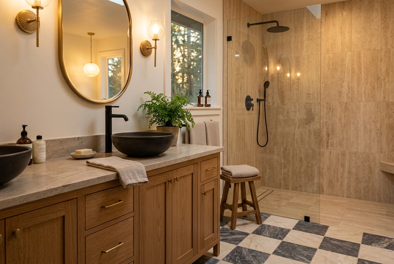 Ochoa Bathroom Remodeling Co, bathroom remodeling in Ravensdale, completed project 3